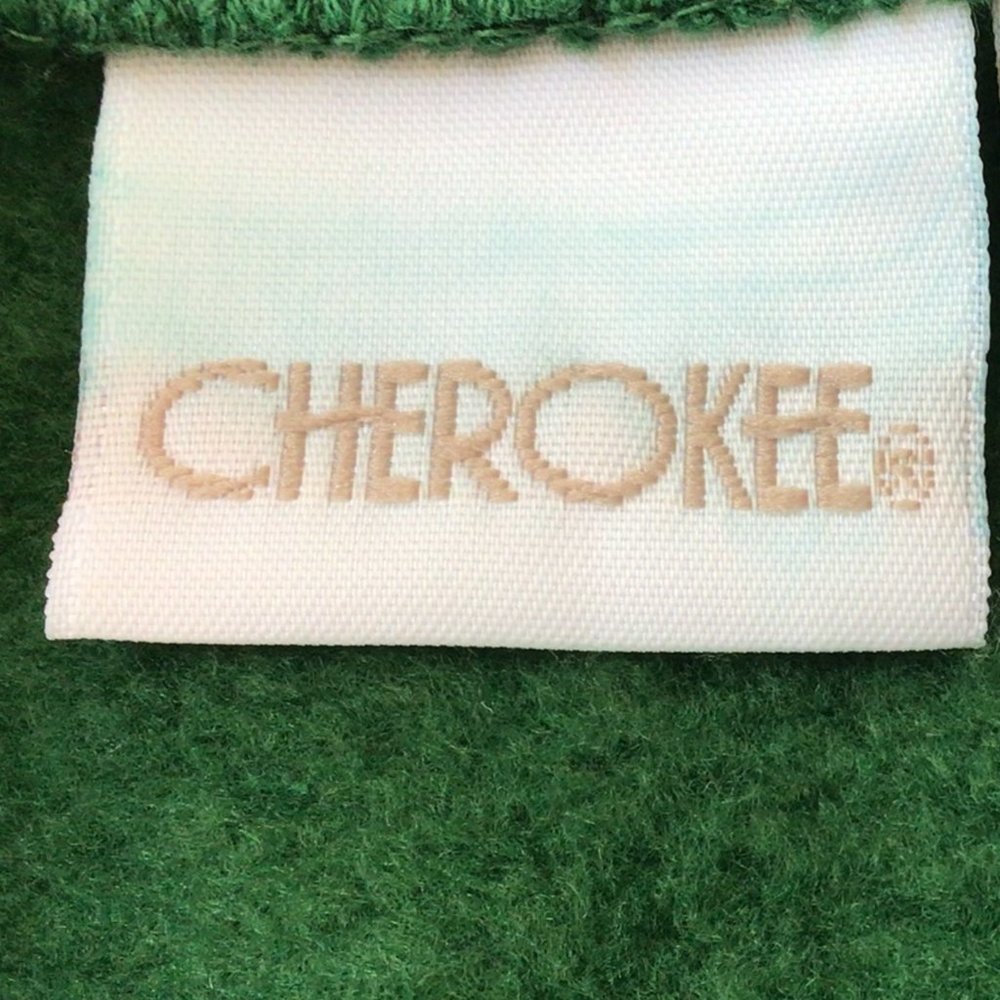 Cherokee - Green Santa's Helper Christmas Sweatshirt - Picture 4 of 6